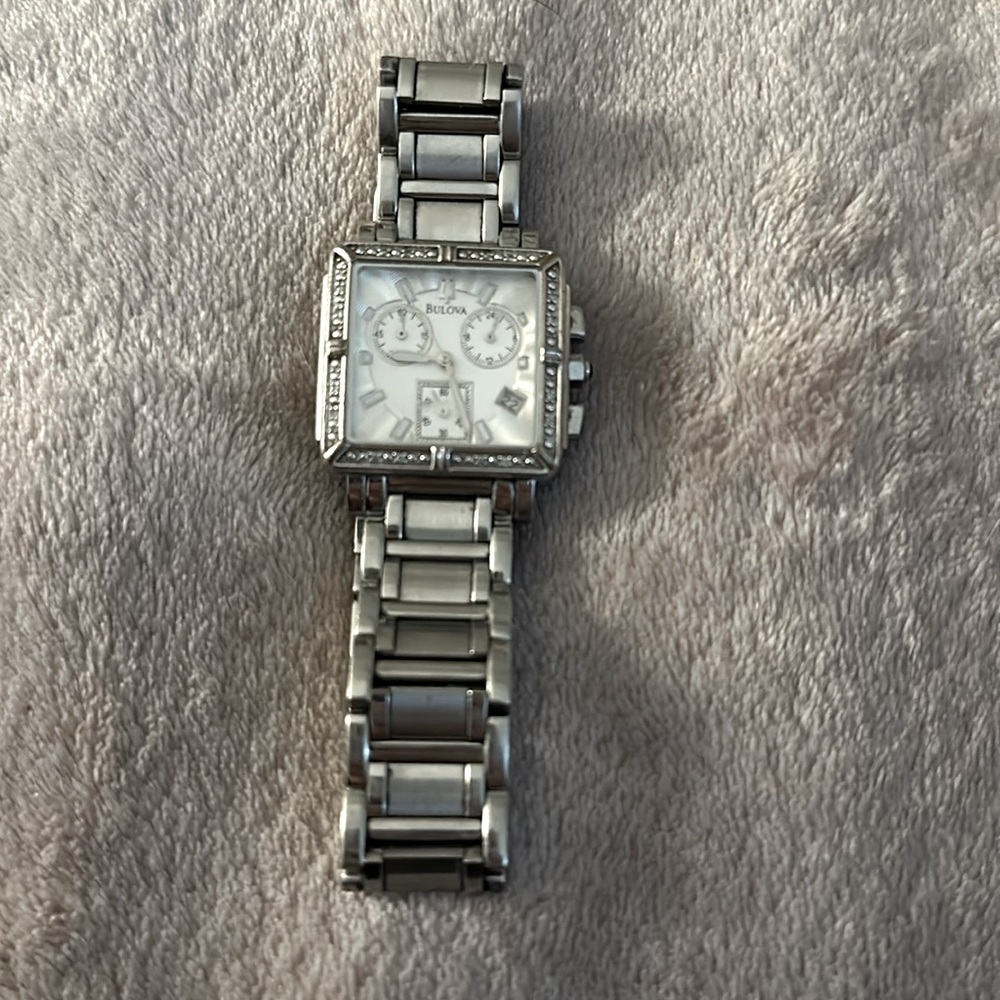 Bulova Watch - Sport Chronograph Diamond Accent Watch